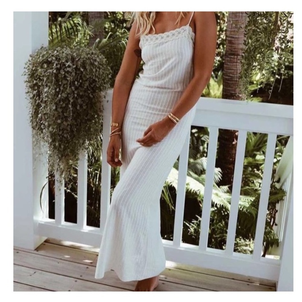 Maurie & Eve White Sun Kissed Dress